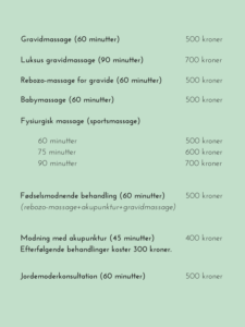 prisliste